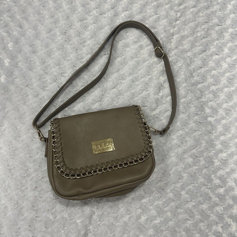 Bebe Los Angeles Shoulder Bag Crossbody Purse Black Size 8x10 Good Condition - Picture 1 of 13